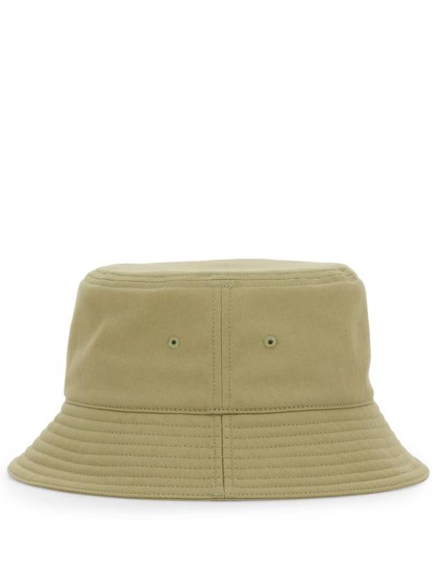 Burberry EKD Embroidered Cotton Bucket Hat Beige