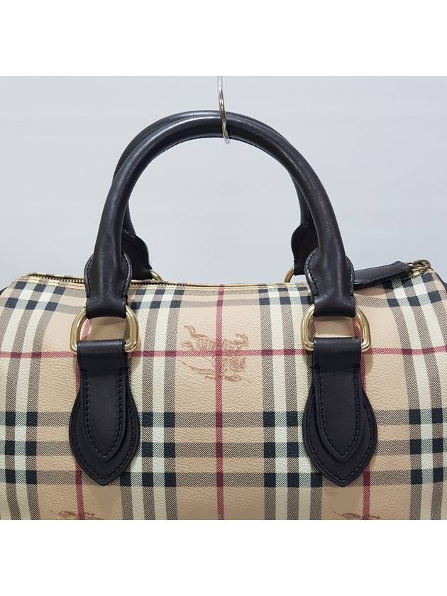 Burberry check tote bag