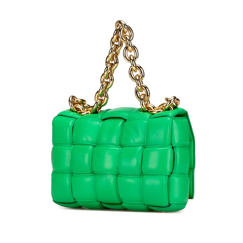 Bottega Veneta Maxi Intrecciato Padded Cassette Chain Shoulder Bag