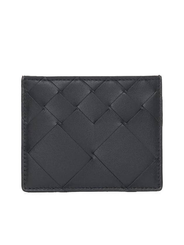 Bottega Veneta Intrecciato Card Wallet Black