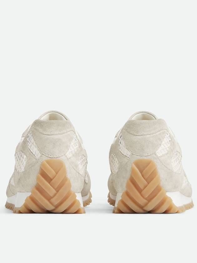 Bottega Veneta Orbit Low Top Sneakers Sea Salt