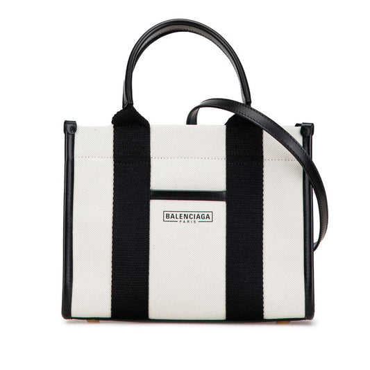 Balenciaga Canvas Leather 2WAY Handbag