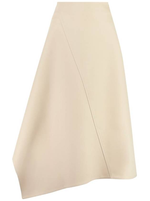 Bottega Veneta Cotton Asymmetric Skirt 744509V0BT09016