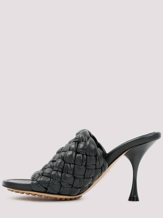 Bottega Veneta Dot Wave Sandals Heel Green