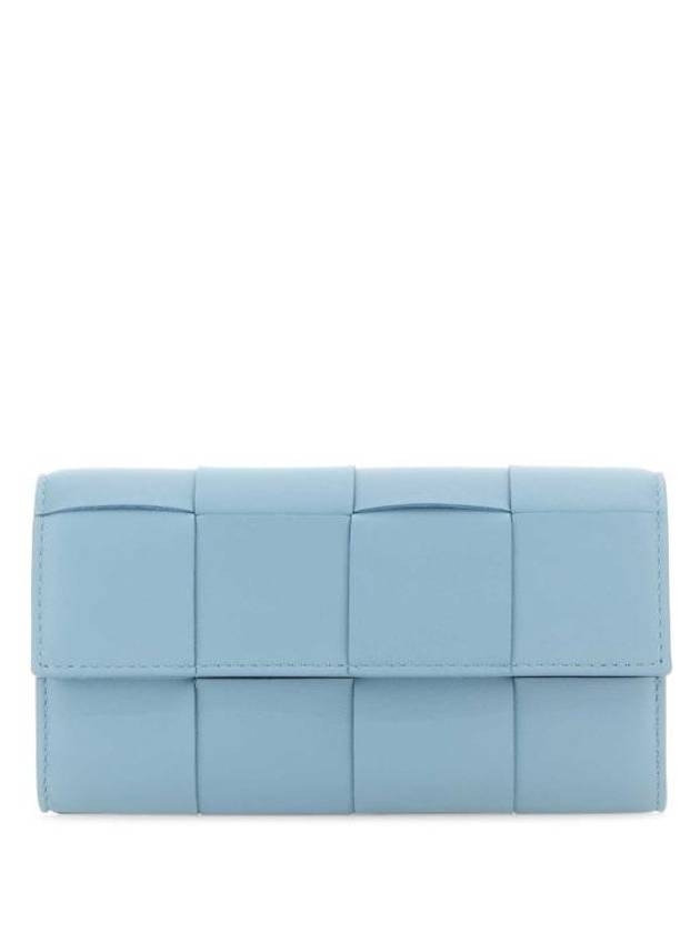 Bottega Veneta Wallet 742694VCQC4 1729 Light Blue
