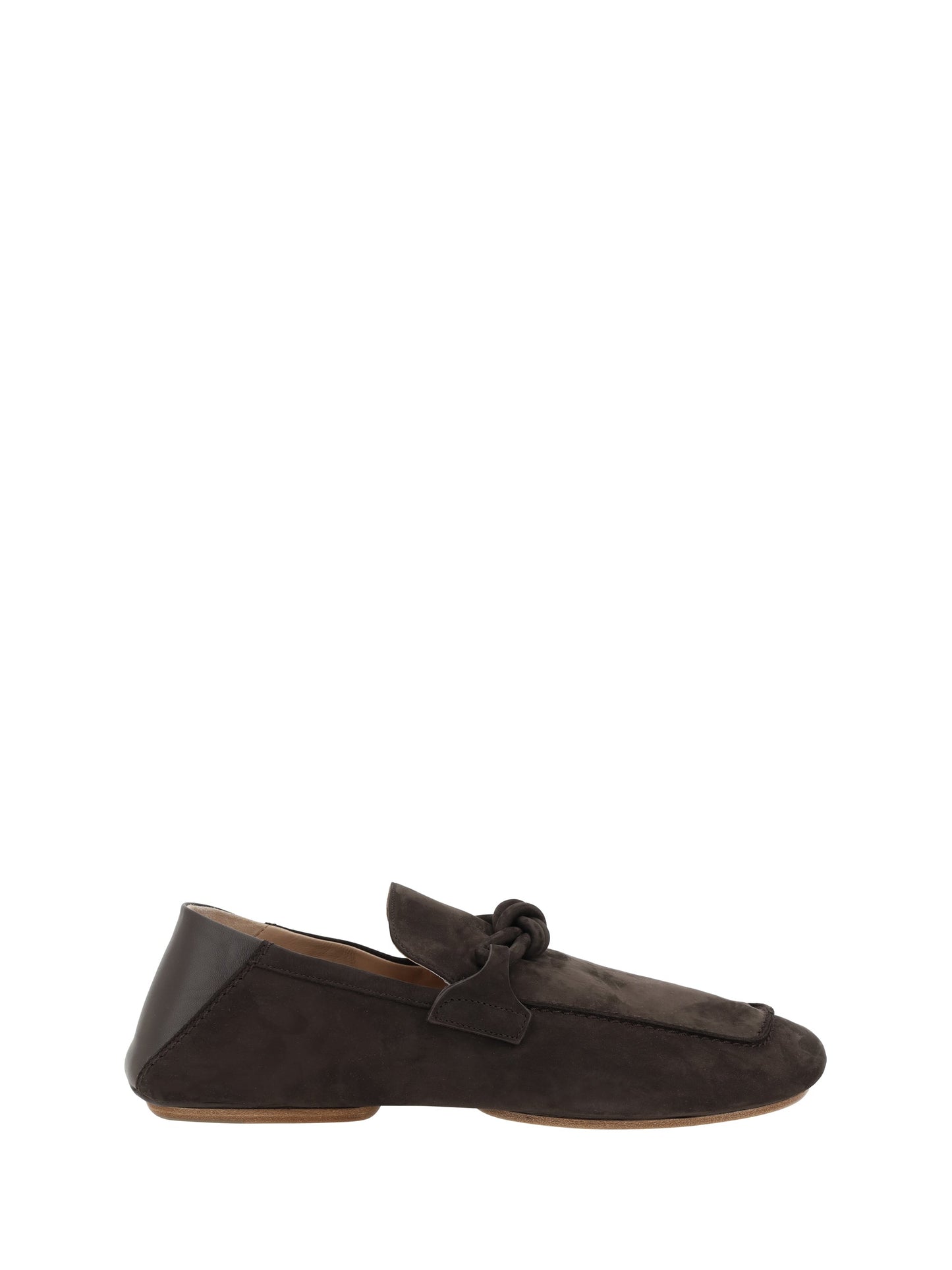 Bottega Veneta Men Suede Daddy Loafers