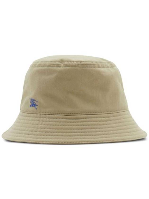 Burberry EKD Embroidered Cotton Bucket Hat Beige