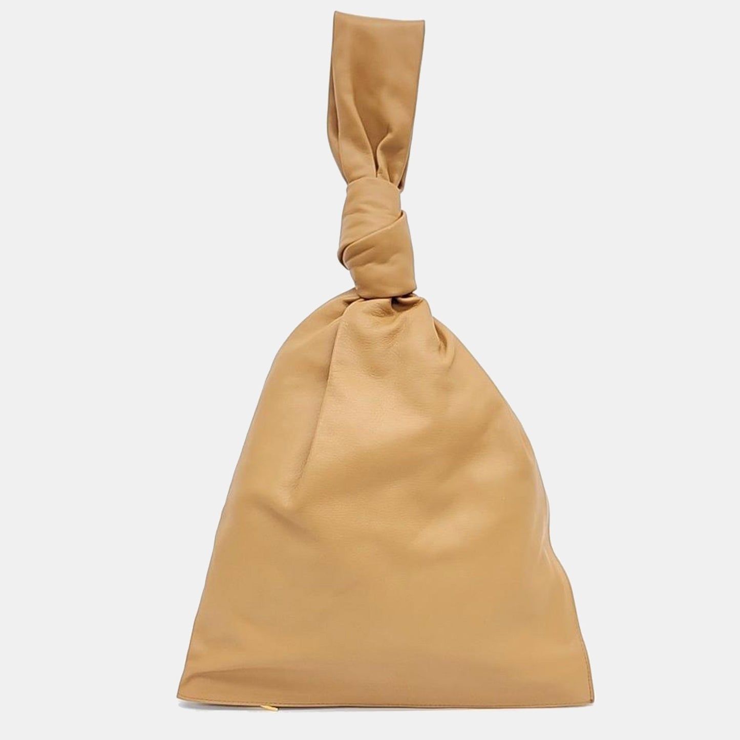 Bottega Veneta Beige Leather BV Twist Bag