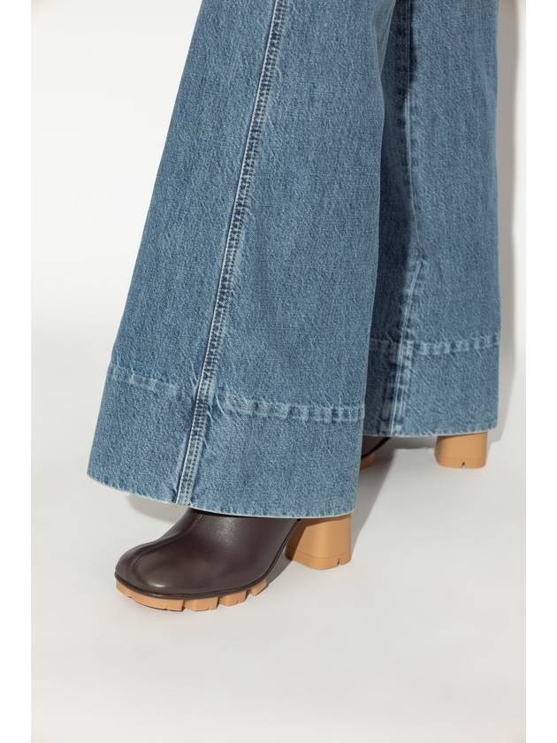 Bottega Veneta Bottega Veneta Heeled Ankle Boots Shore, Women's, Brown