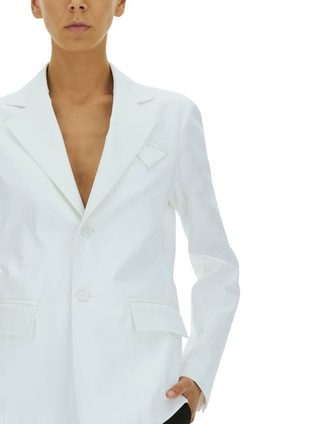 Bottega Veneta Classic Twill Jacket White