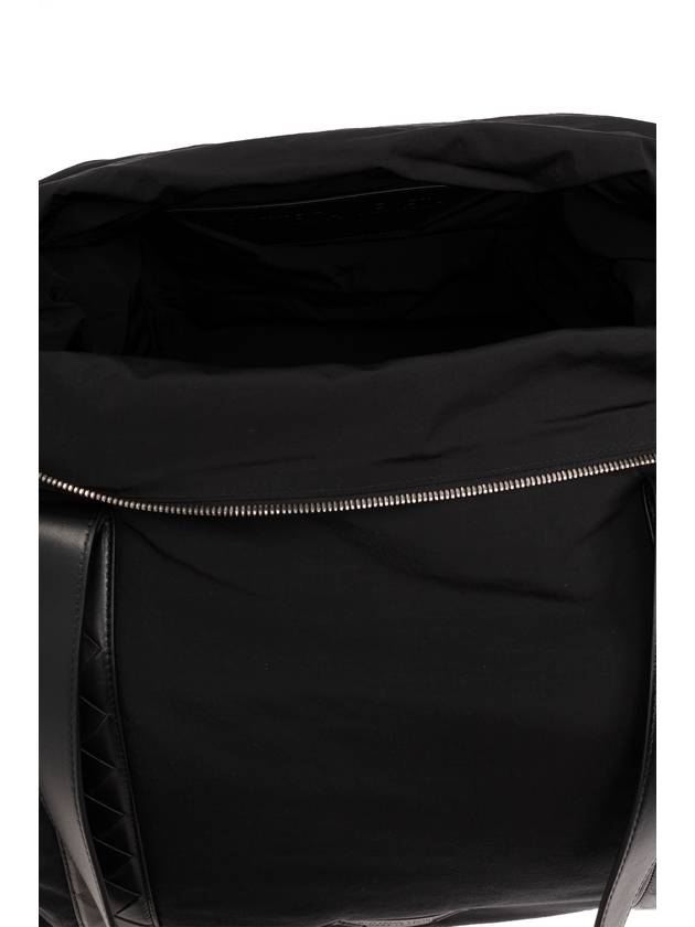 Bottega Veneta Large Crossroad Weekender Duffel Bag Black