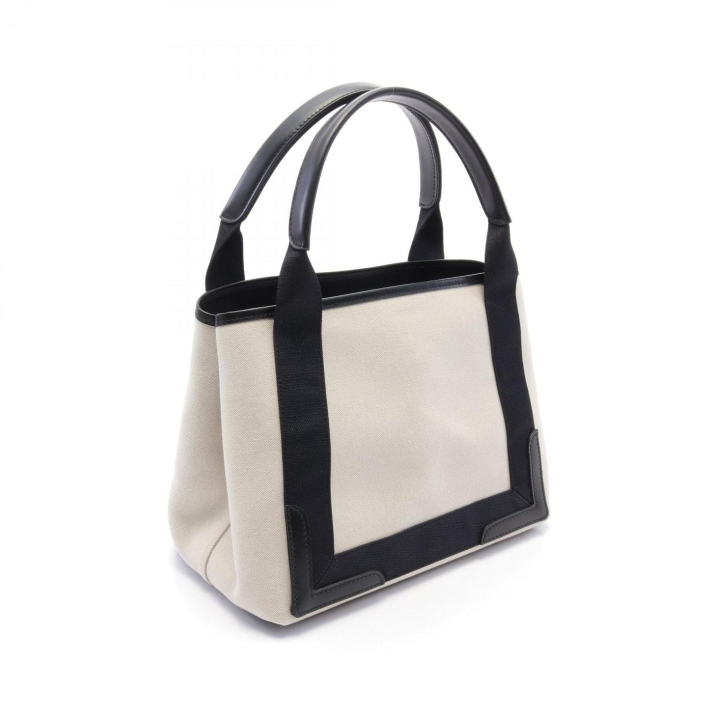 Balenciaga ivory Canvas Leather Tote Bag