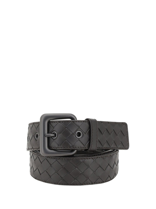 Bottega Veneta Men Iconic Intrecciato Belt