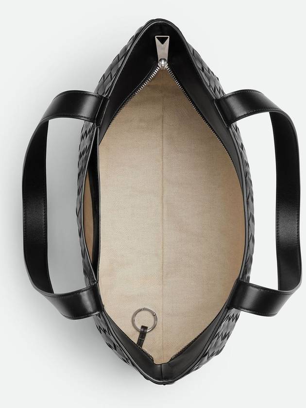 Bottega Veneta 24 F W Bottega Veneta Small Interciato Zipper Tote Bag 795628 V2HL18803 B0011169852