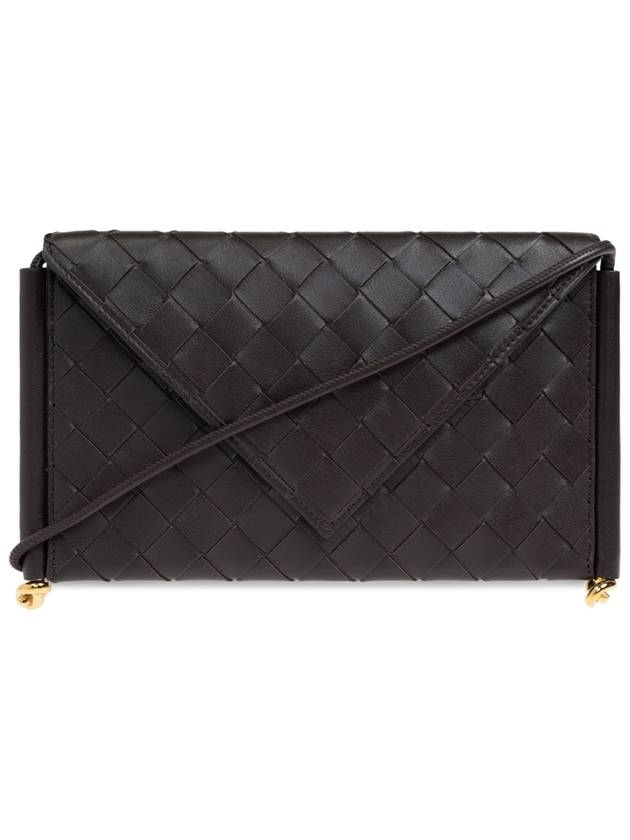 Bottega Veneta Women's Phone Cross Bag Black