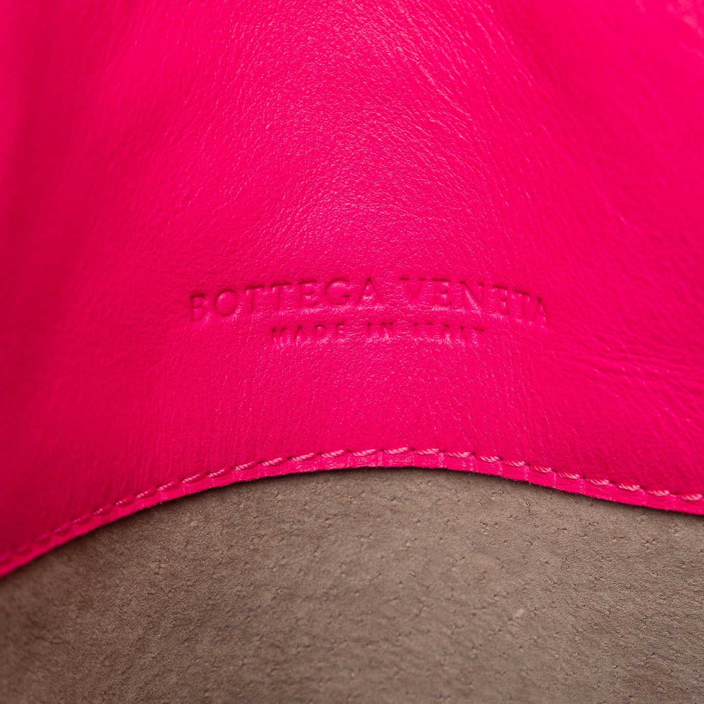 Pink Bottega Veneta Intrecciato Julie Tote