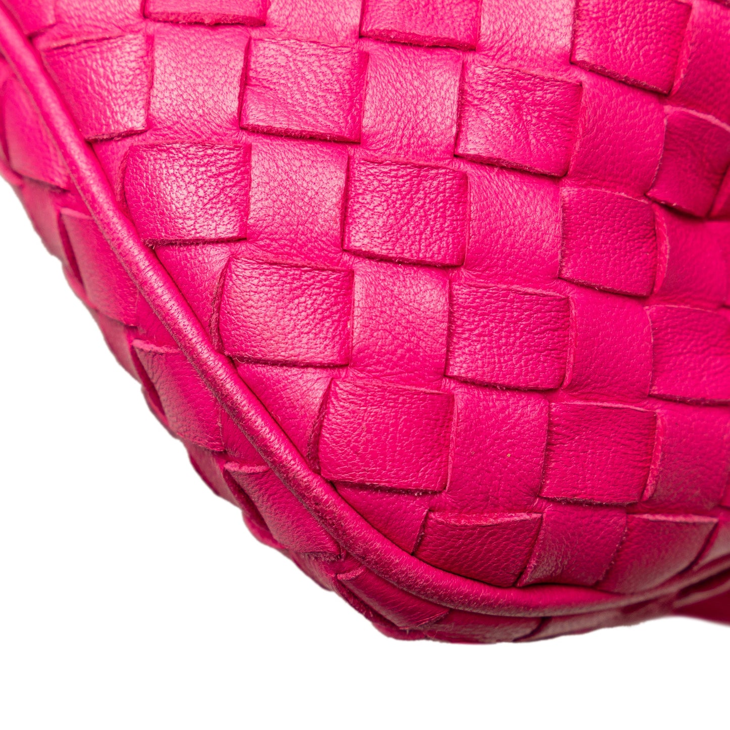 Pink Bottega Veneta Intrecciato Julie Tote