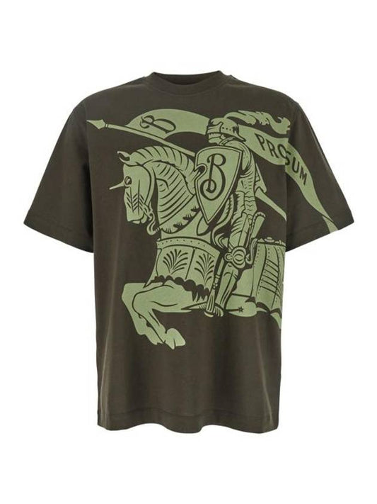 Burberry EKD Print Short Sleeve T-Shirt Olive