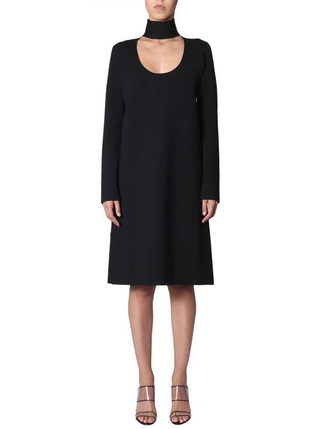 Bottega Veneta high neck dress 571955VKBA01000 B0040168029
