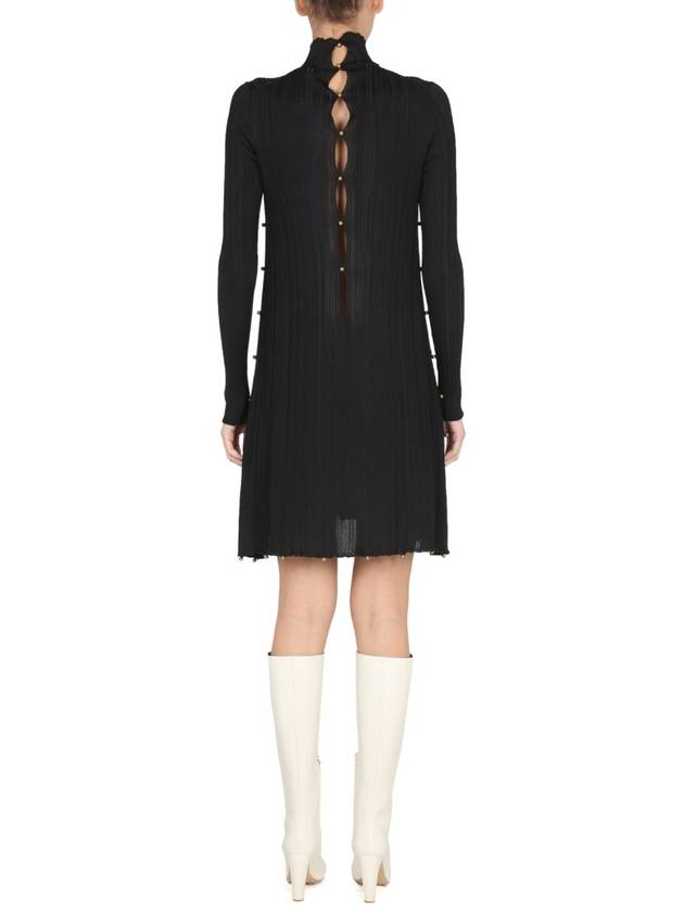 Bottega Veneta pleated midi dress 716861V2I601000 B0710233481