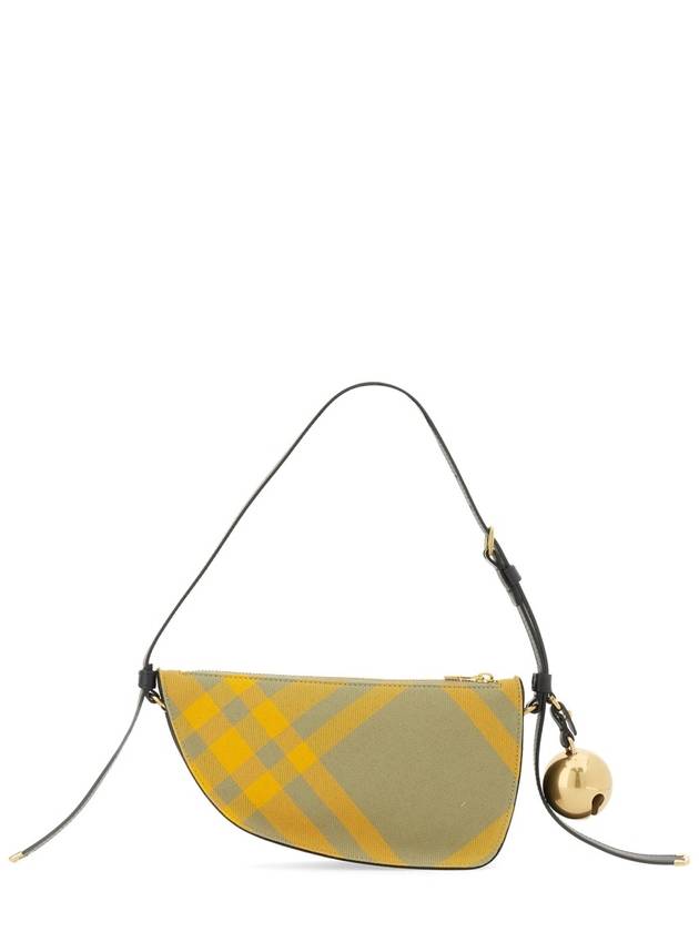 Burberry Shield Check Mini Shoulder Bag Hunter