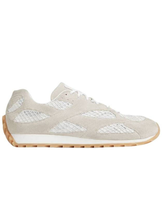 Bottega Veneta Orbit Low Top Sneakers Sea Salt