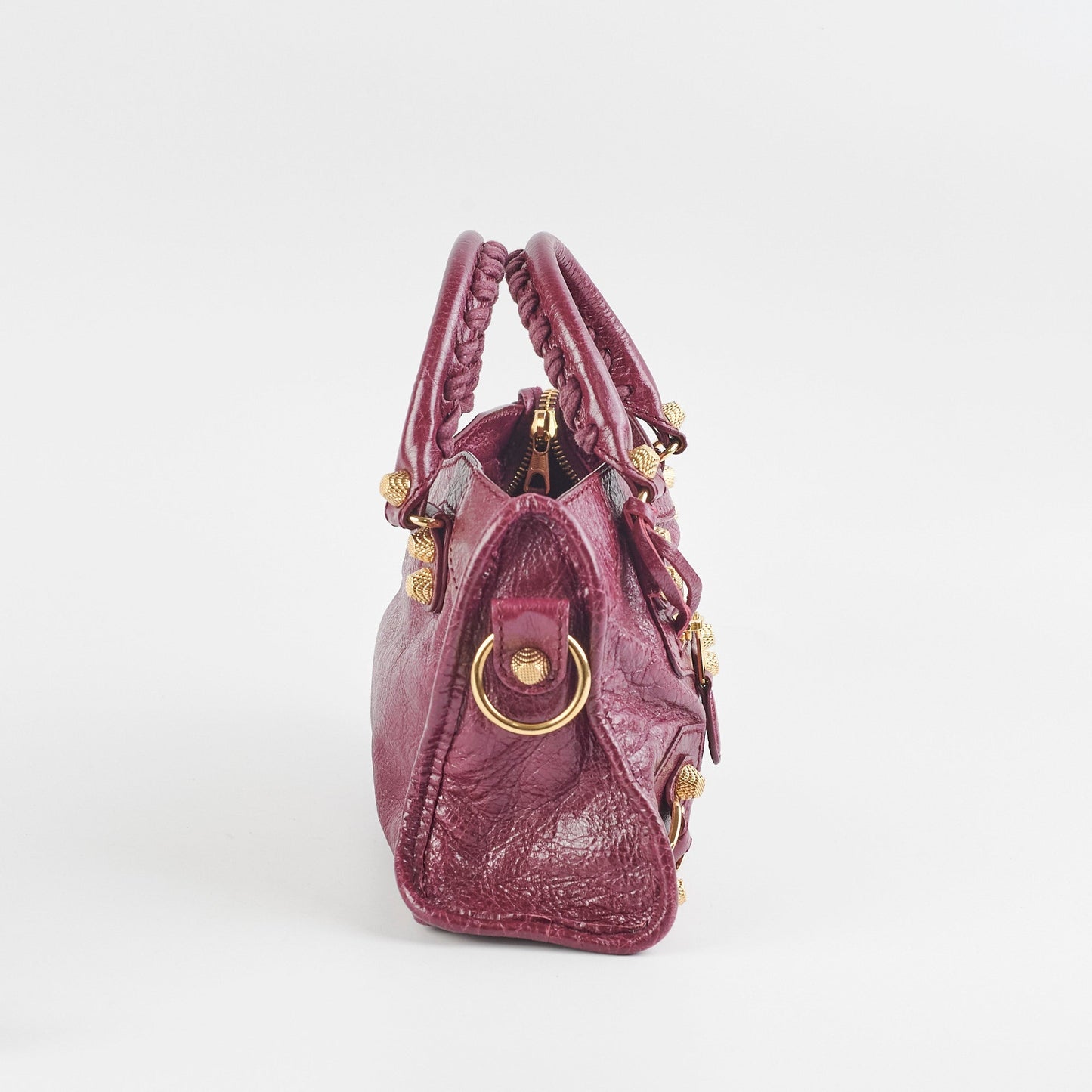 Balenciaga City Mini Burgundy