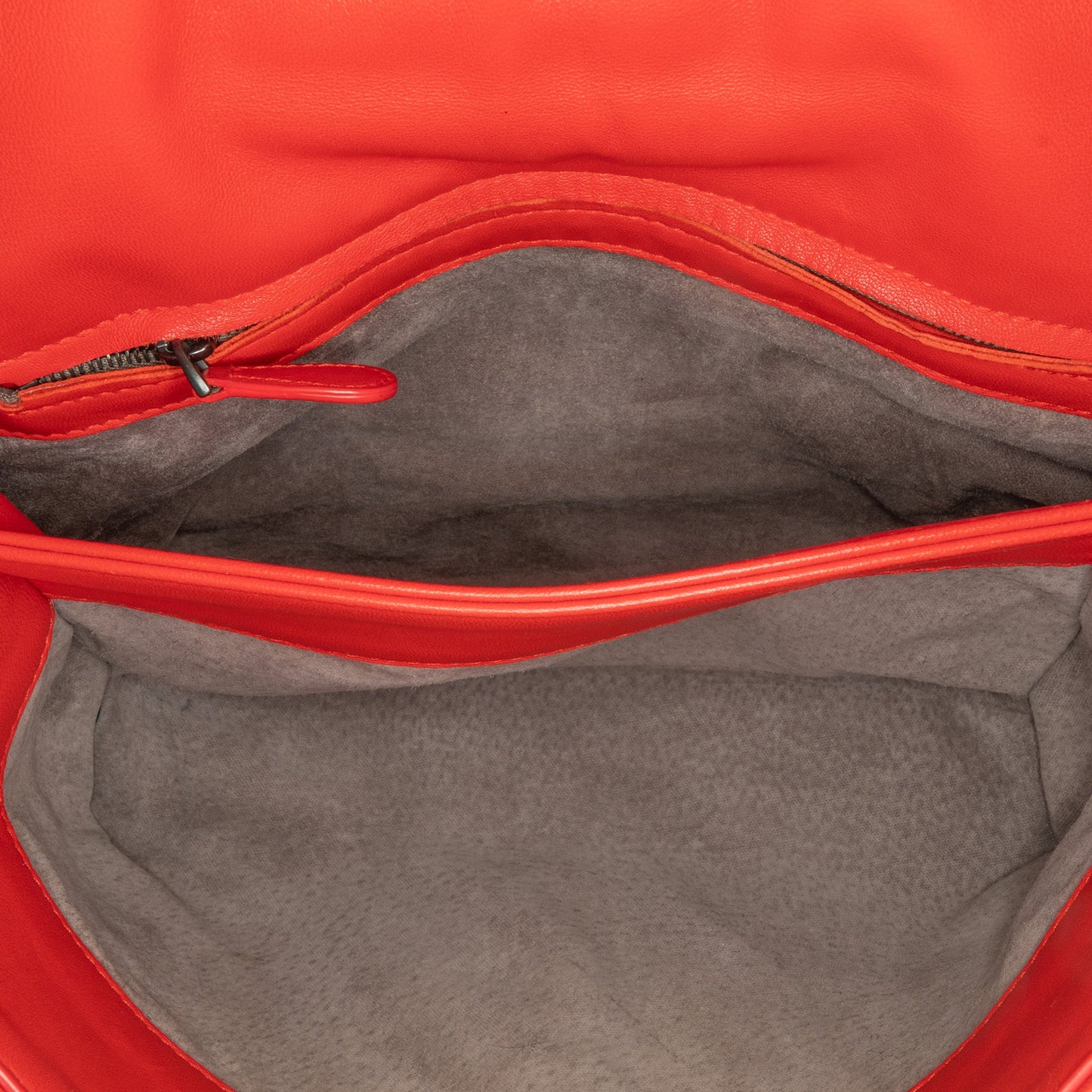 Red Bottega Veneta Small Nappa Intrecciato Olimpia Shoulder Bag