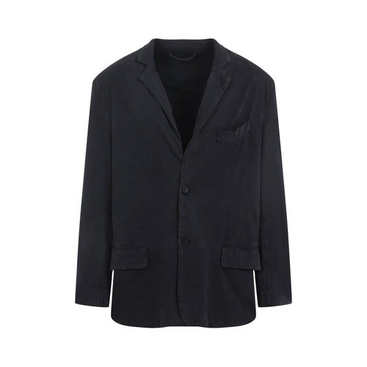BALENCIAGA Classic Notched Collar Jacket for Men