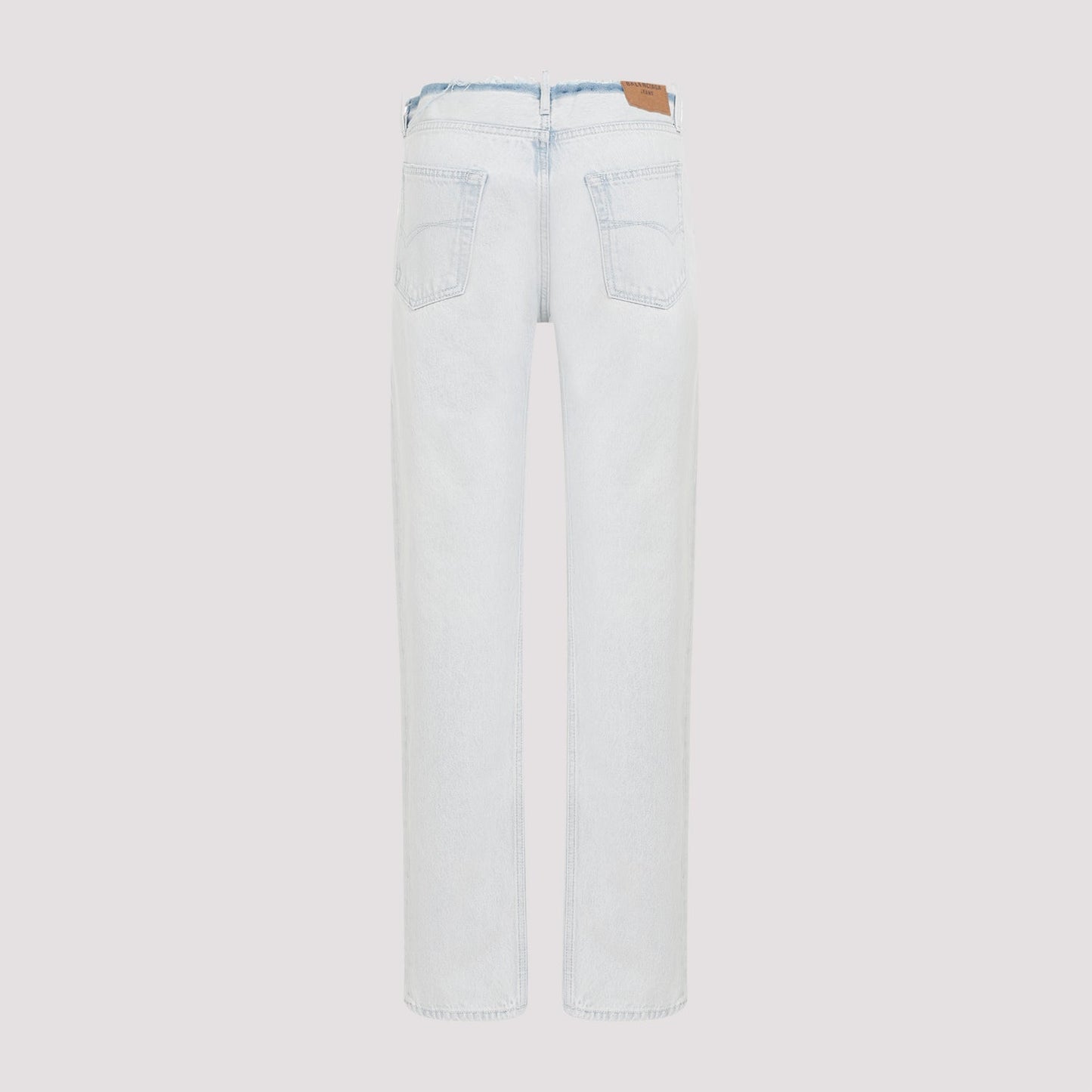 BALENCIAGA Light Blue Cotton Jeans