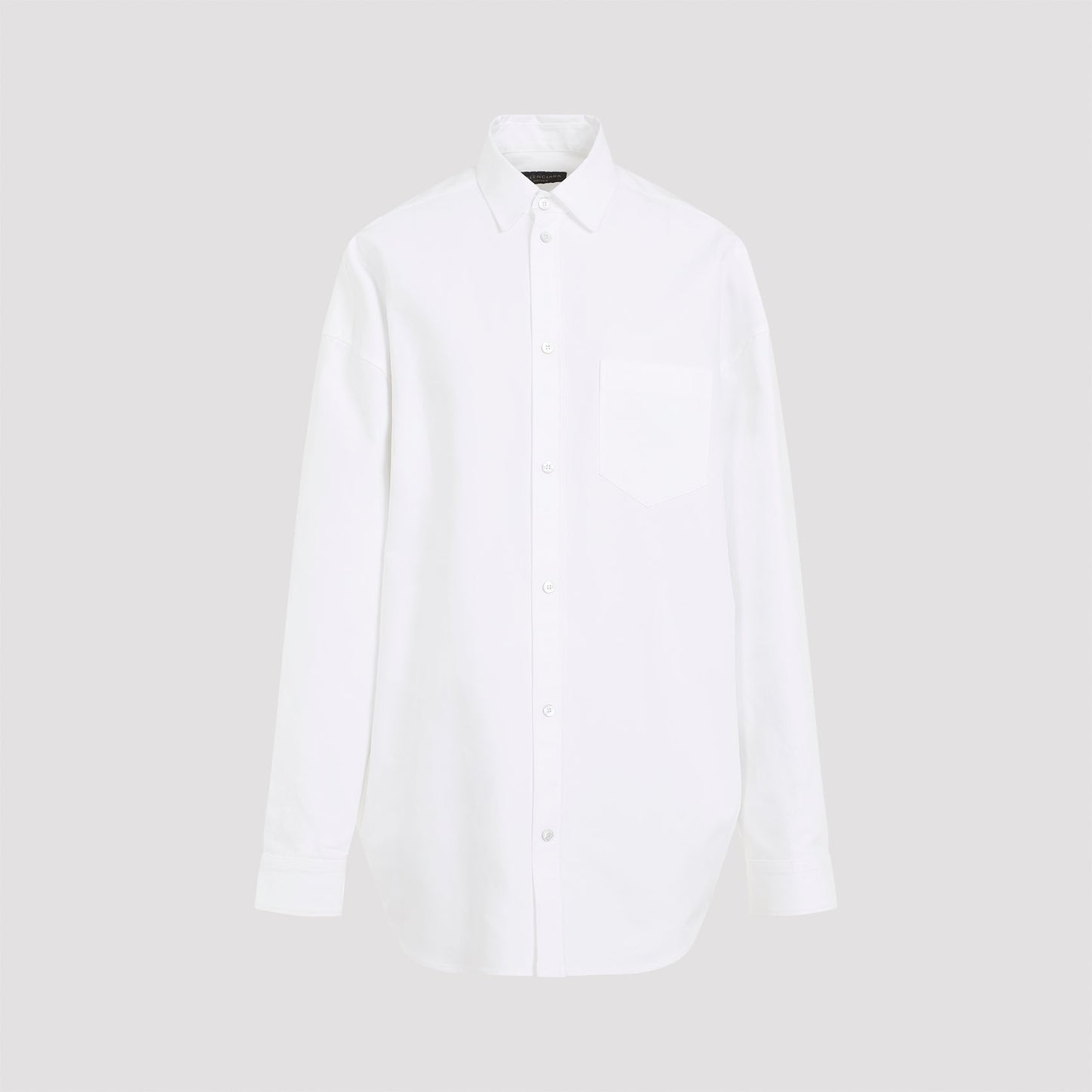 BALENCIAGA Chic Cotton Shirt with Pointed Collar