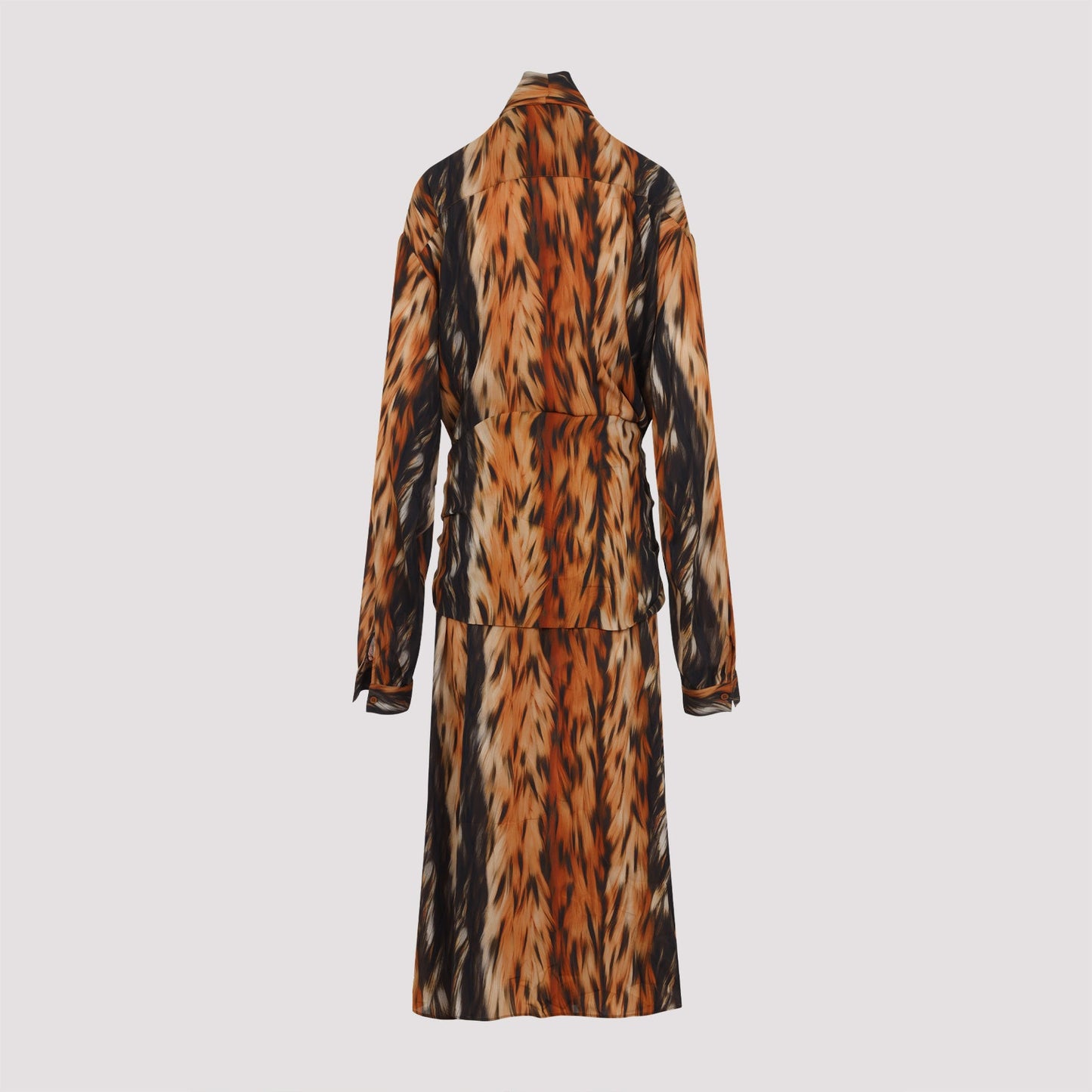 BALENCIAGA Elegance Embellished 814346 Mini Dress