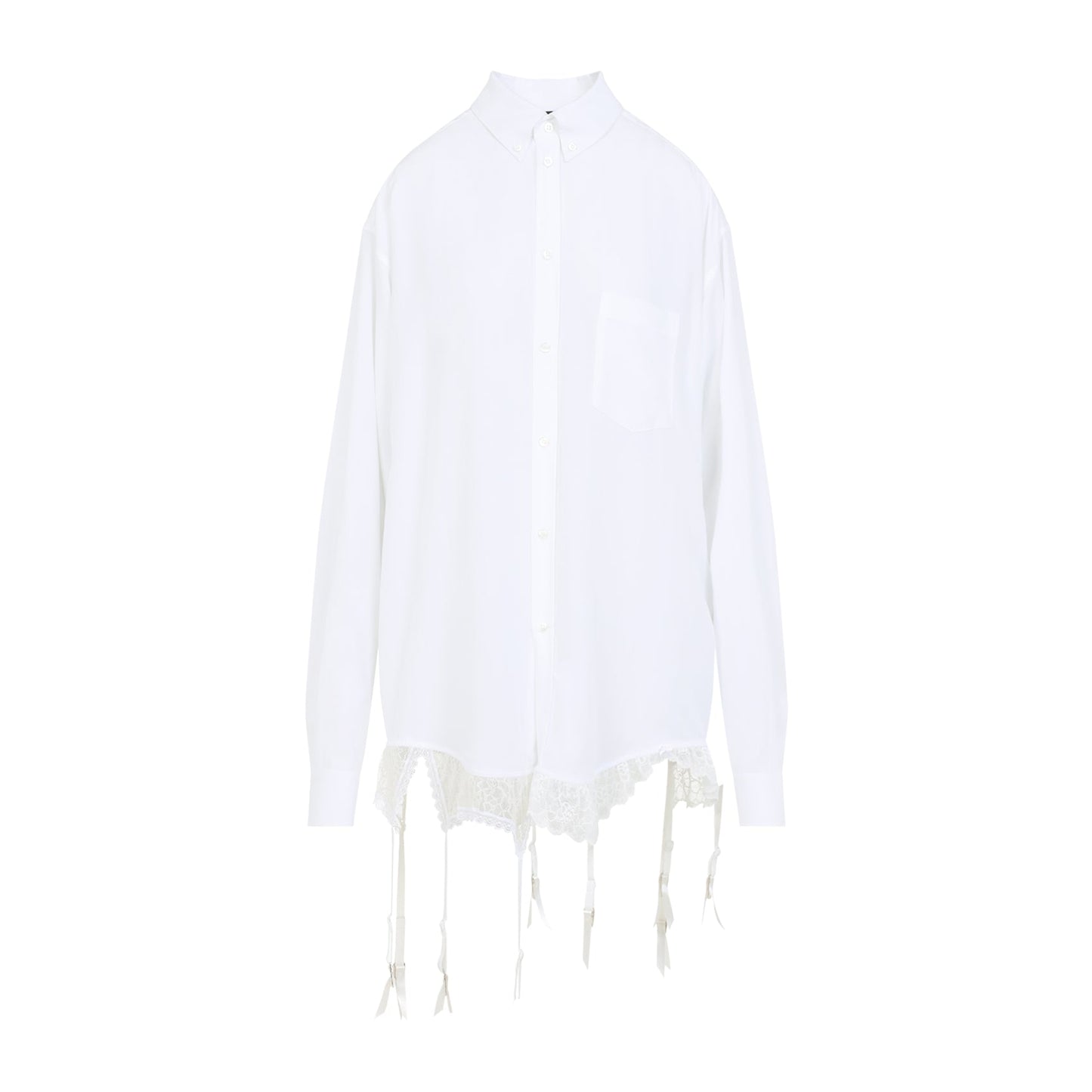 BALENCIAGA Luxury Layered Women's Shirt - Spring Summer 25