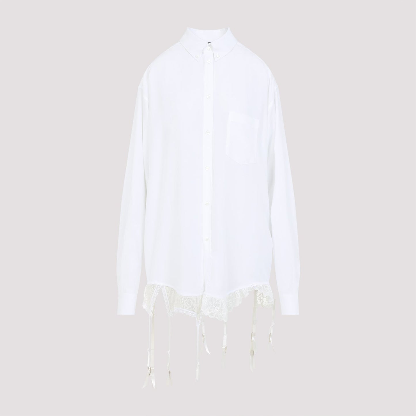 BALENCIAGA Luxury Layered Women's Shirt - Spring Summer 25