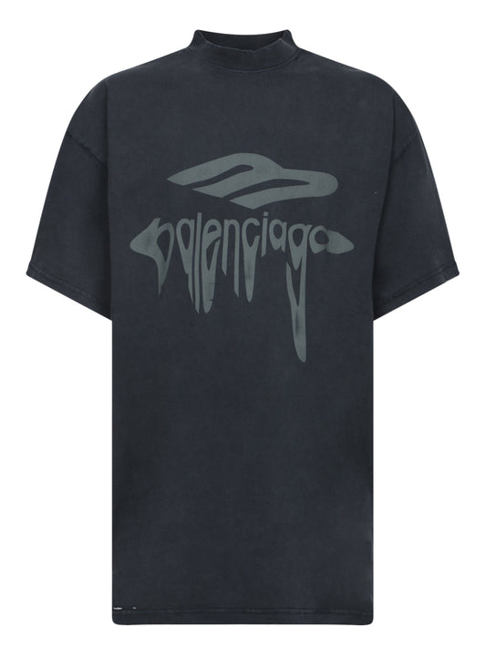 BALENCIAGA Oversized Black T-Shirt