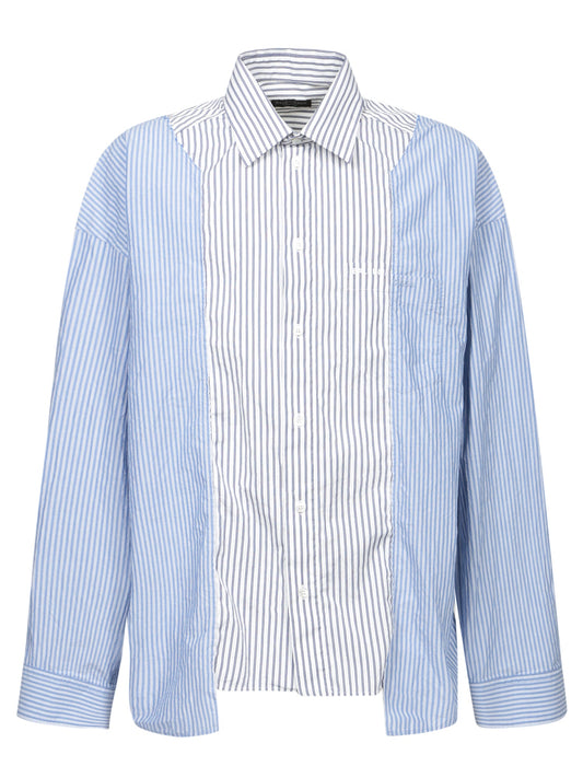 BALENCIAGA Classic Vertical Stripe Shirt for Men - FALL WINTER 24/25