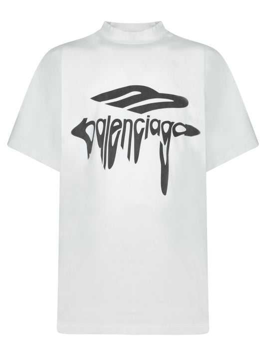 BALENCIAGA Urban Sophistication Short Sleeve T-Shirt