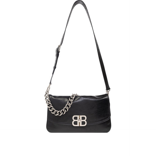 BALENCIAGA Chic Soft Medium Flap Handbag
