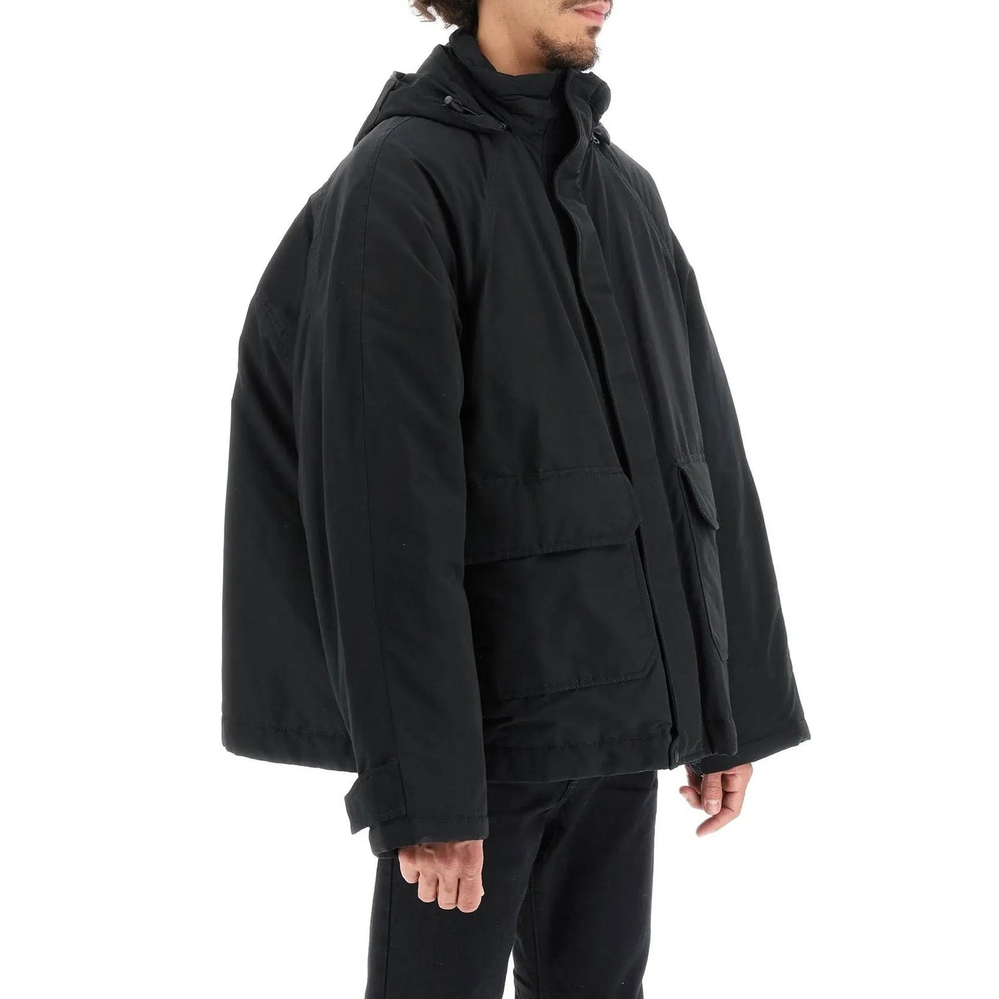 BALENCIAGA Oversize Parka Jacket for Men