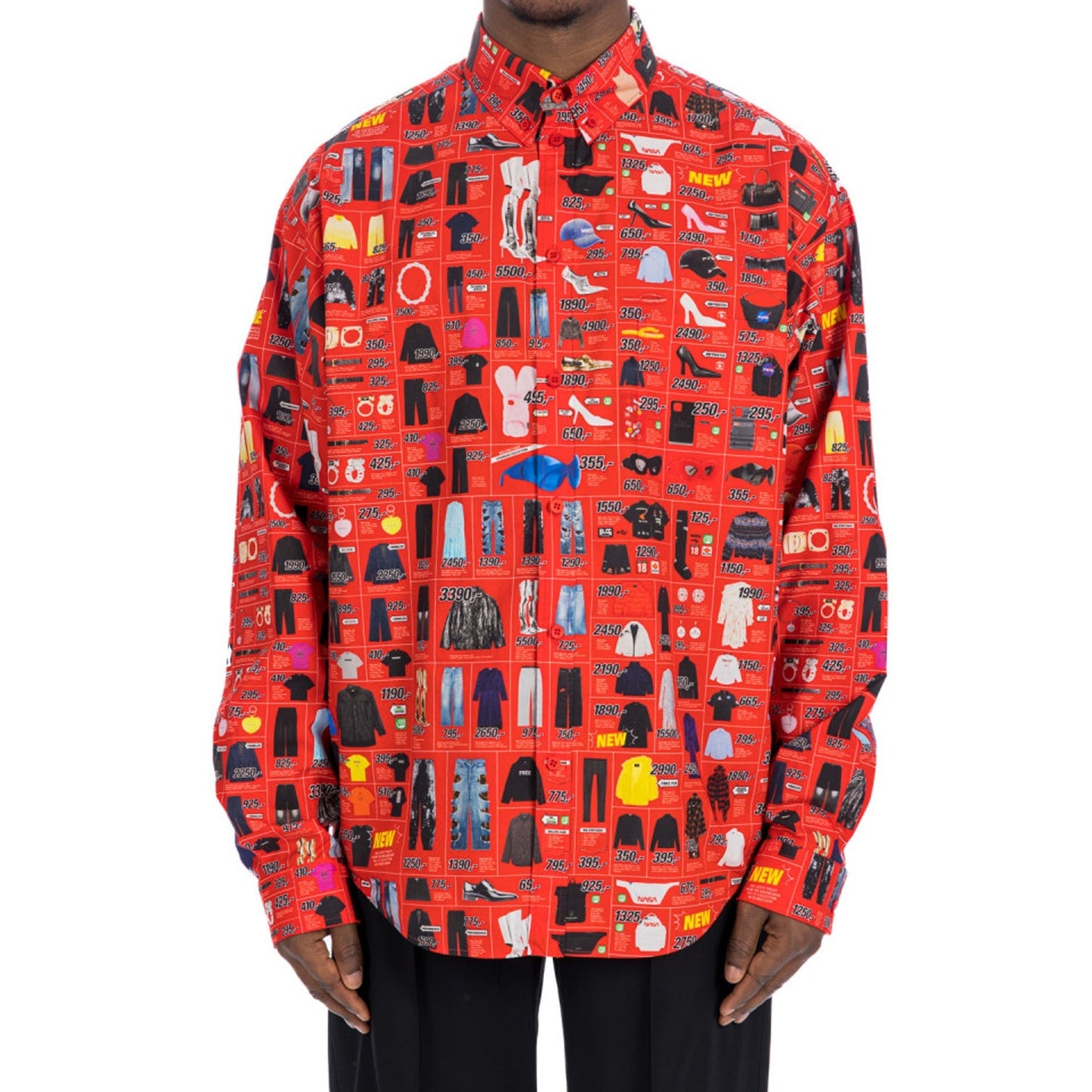 BALENCIAGA Printed Shirt - Regular Fit