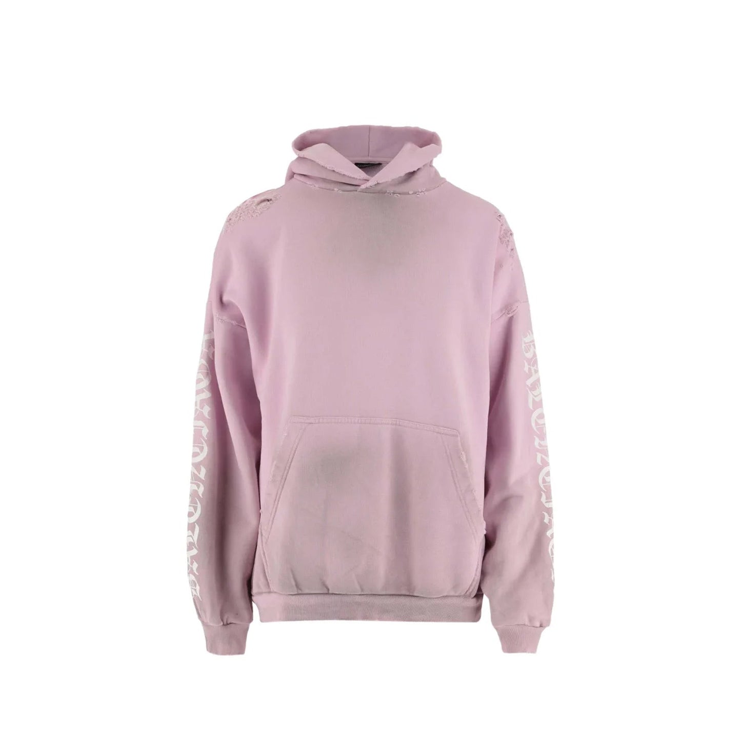 BALENCIAGA Stencil Medium Fit Hooded Sweatshirt