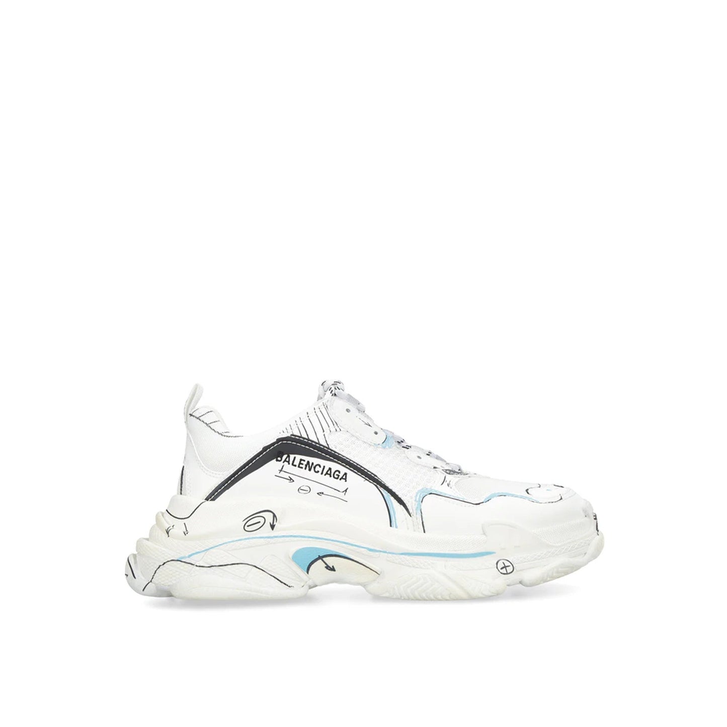 BALENCIAGA Triple S Walking Sneaker for Men