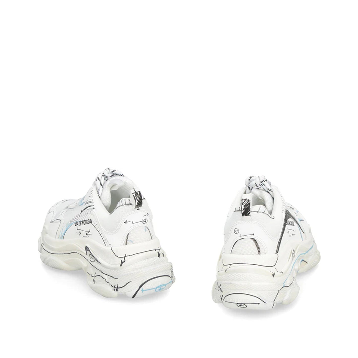BALENCIAGA Triple S Walking Sneaker for Men