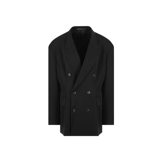 BALENCIAGA Chic Slim Fit Wool Jacket for Women