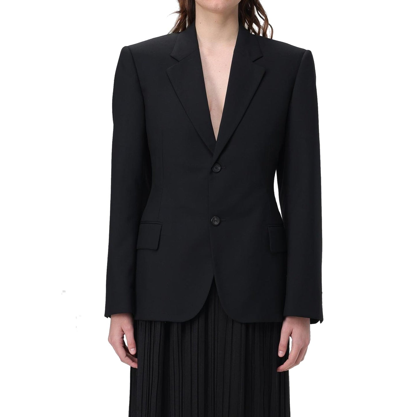 BALENCIAGA Sophisticated Wool Jacket for Women