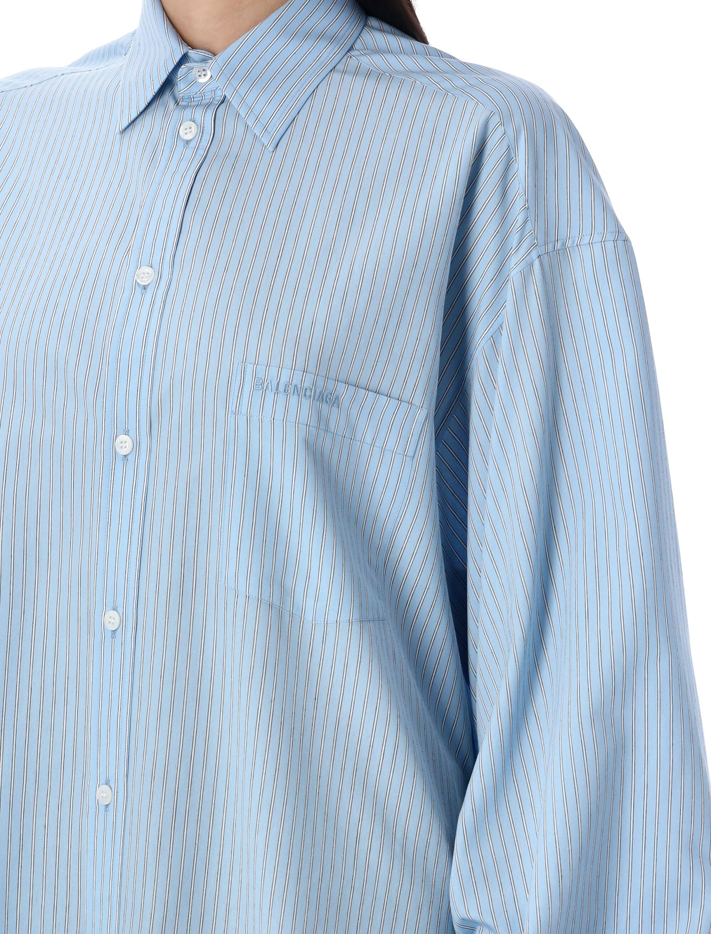 BALENCIAGA Knotted Cuff Blouse