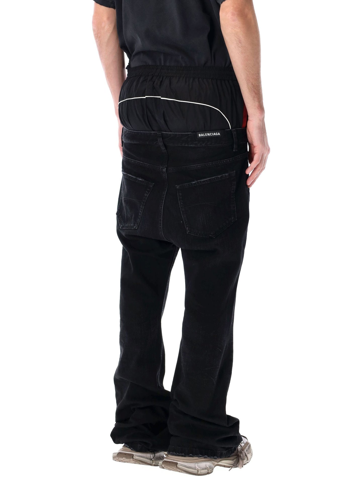 BALENCIAGA Layered Jeans - Size S