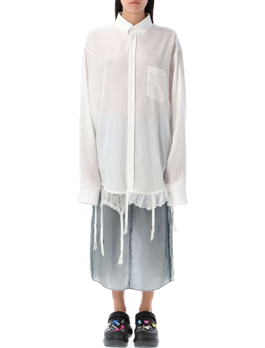BALENCIAGA Delicate Lingerie Shirt - Size 36