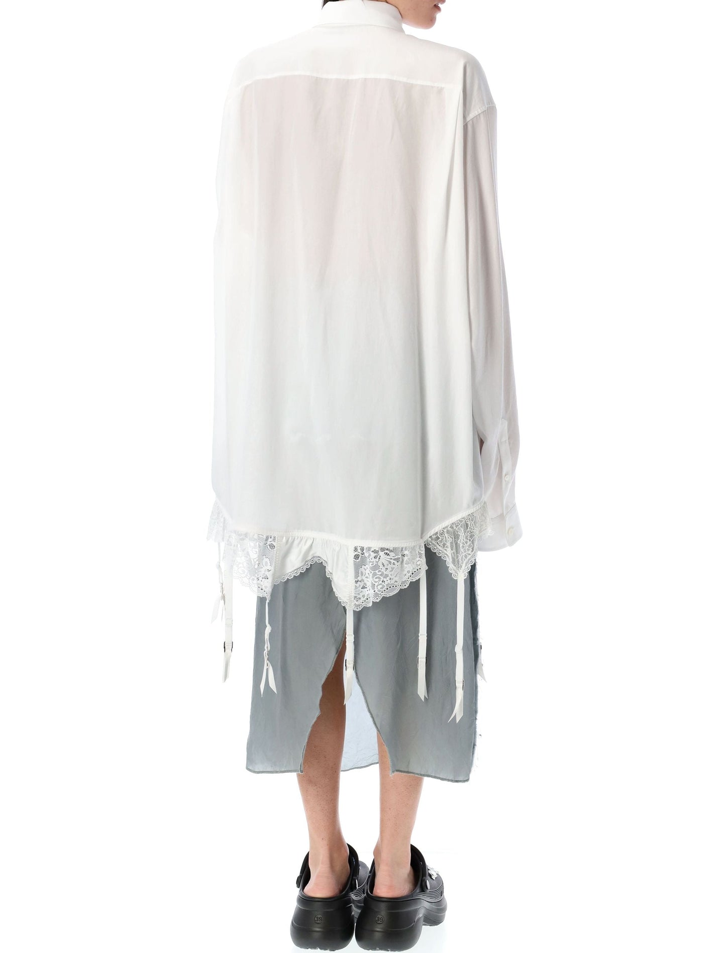 BALENCIAGA Delicate Lingerie Shirt - Size 36