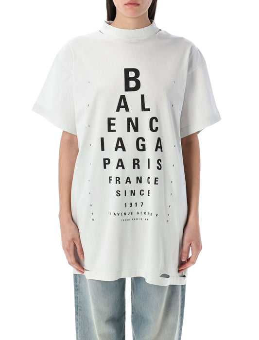 BALENCIAGA Optical Oversized T-Shirt